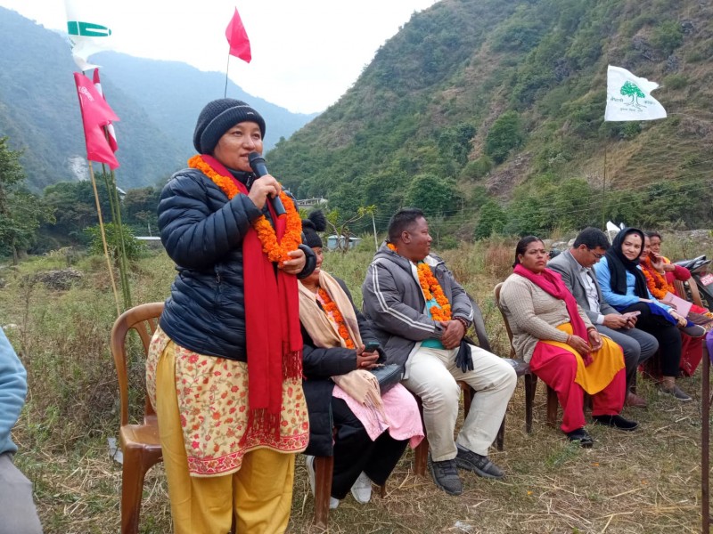 ‘विकासलाई उचाईमा पुर्याउँन गठबन्धनको विकल्प छैन’: नेतृ मोक्तान